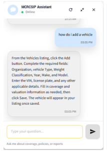 An AI chat that you can provide your own responses and general information.
