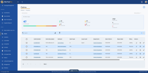 Pool-wide visibility at a glance. Open claims, aging bands, and days-open averages give administrators an immediate read on workload and exposure.