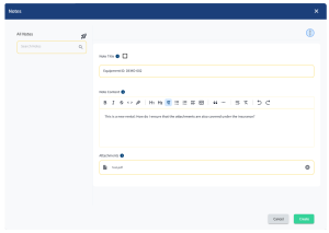 Members can add notes or questions to specific assets and you can reply in threads.